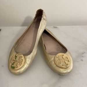 Tory Burch Minnie Travel Ballet Flat - Size 6